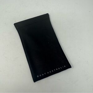 QUAY AUSTRALIA | Black Eyewear Pouch for Sunglasses